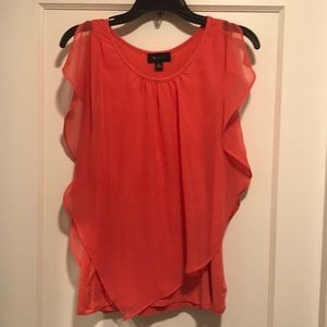 Pink blouse great for work or going out!